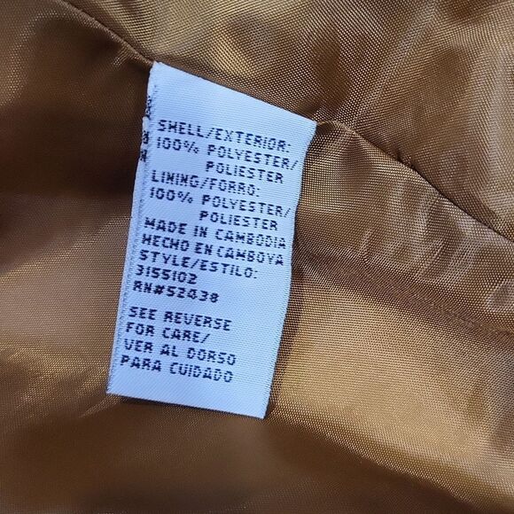 EUC 2 pcs set Saghabor women's orange blazer jacket suit & skirt set, M - Picture 9 of 12